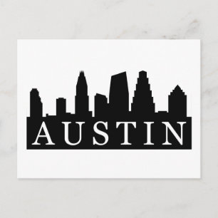 Austin Skyline Vykort