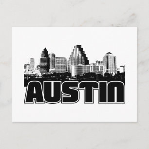 Austin Skyline Vykort