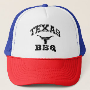 Austin Texas Anpassningsbar BBQ Business Truckerkeps