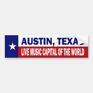 Austin Texas Bildekal