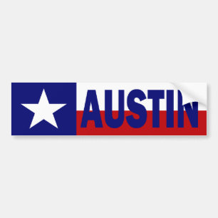Austin Texas Bildekal