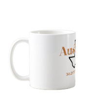Austin Texas Burnt Orange Mugg