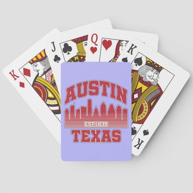 Austin,Texas Casinokort (Baksidan)