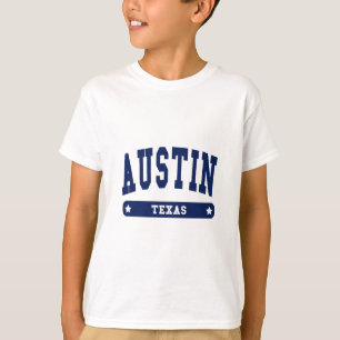 Austin Texas College Stil t shirts