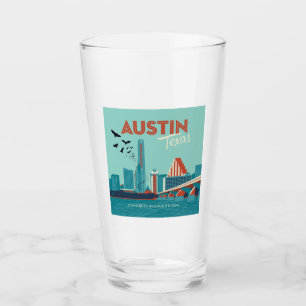 Austin, Texas Congress Avenue Bridge Glaskopp