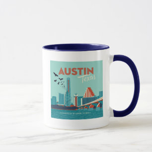 Austin, Texas Congress Avenue Bridge Mugg