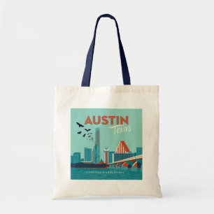 Austin, Texas Congress Avenue Bridge Tygkasse