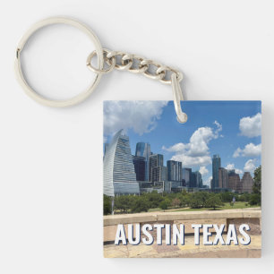 Austin Texas Downtown-byggnader Fotografering