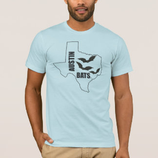 Austin Texas fladdermössT-tröja T-shirt