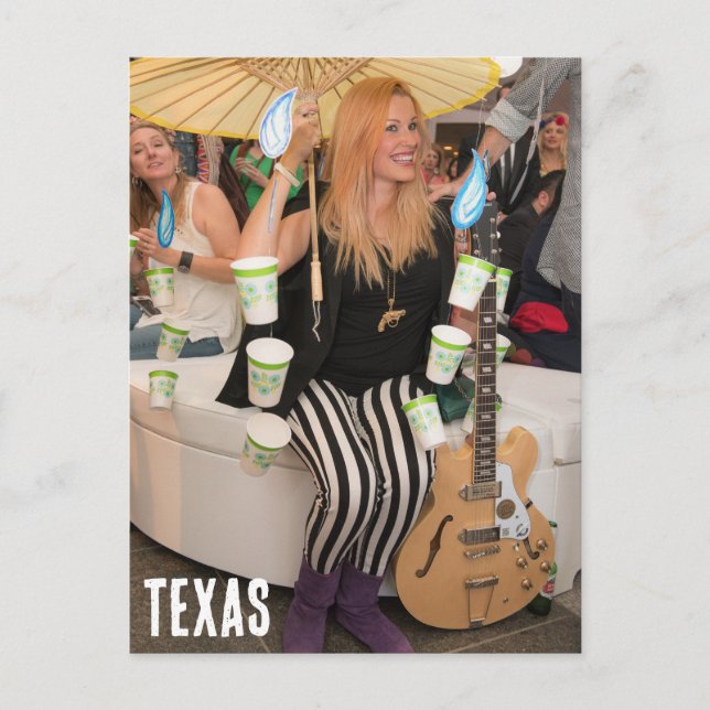 Austin, Texas Halloween Costume Party Vykort (Framsida)