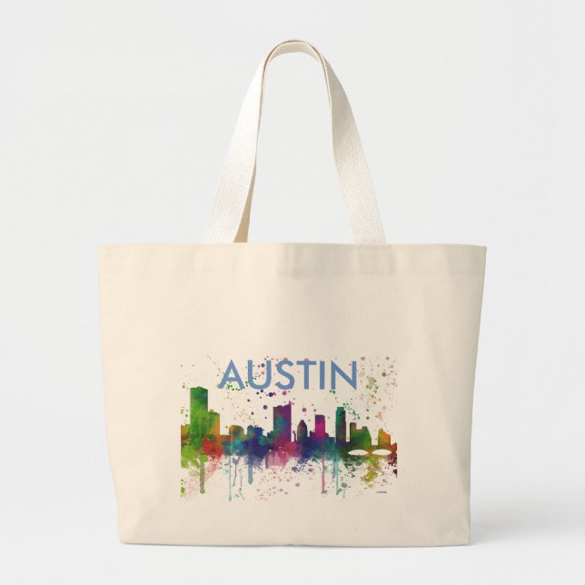 AUSTIN TEXAS HORISONT JUMBO TYGKASSE (Framsidan)