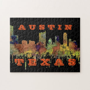 Austin Texas horisont - Safarifantast Pussel