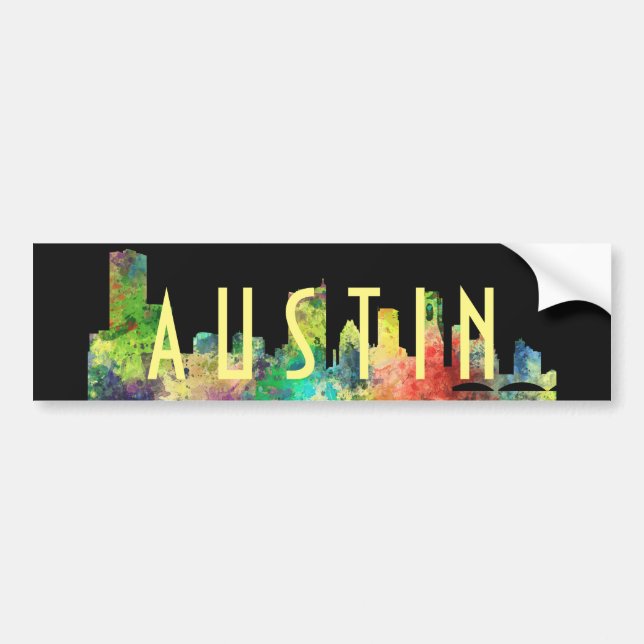 AUSTIN TEXAS HORISONTSP - BILDEKAL (Framsidan)