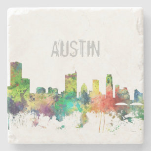 AUSTIN TEXAS HORISONTSP - UNDERLÄGG STEN