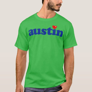 Austin Texas Kärlek T Shirt