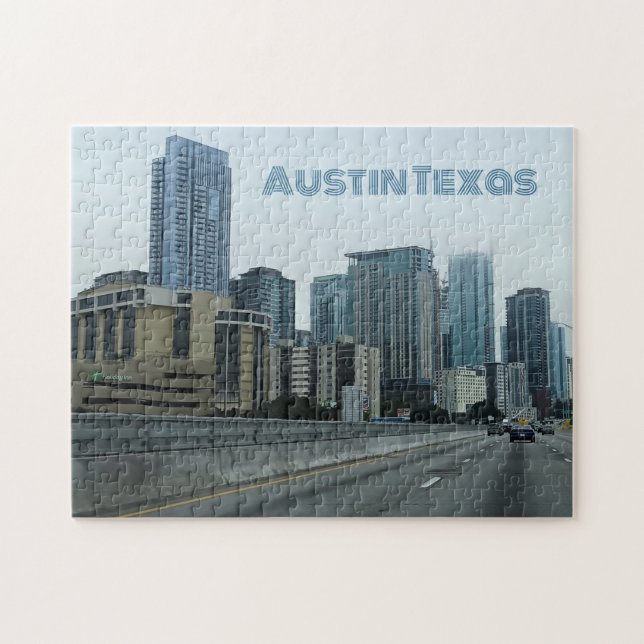 Austin Texas Léine Pussel (Horisontell)