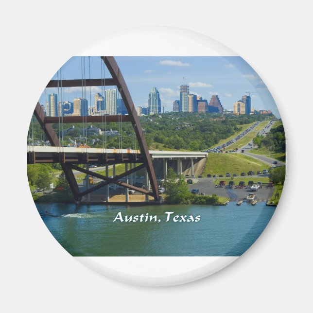 Austin, Texas Magnet (Framsidan)
