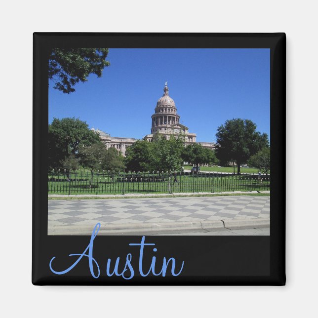 Austin Texas Magnet (Framsidan)