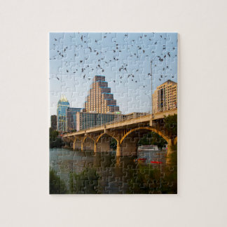 Austin, Texas med Fladdermöss Pussel