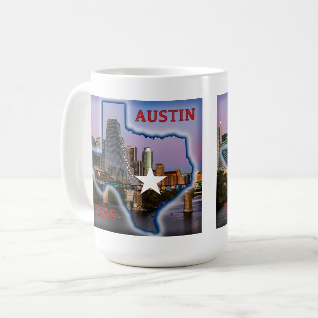 Austin, Texas, Mugg (Framsida vänster)