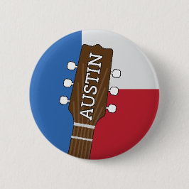 Austin Texas - musikhuvudstad av världen - knäppas Knapp