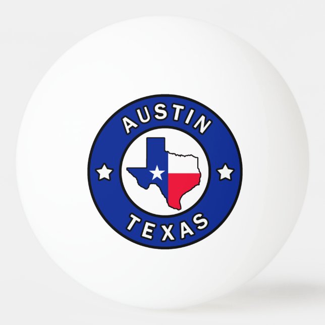 Austin Texas Pingisboll (Framsidan)