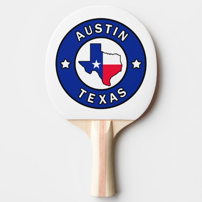 Austin Texas Pingisracket (Framsidan)