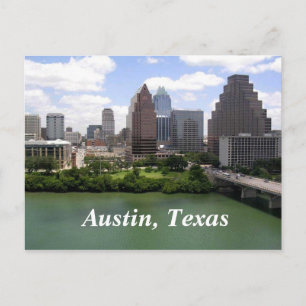 Austin, Texas Postcard Vykort