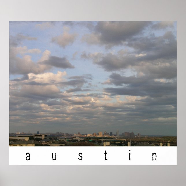 Austin, Texas Poster (Framsidan)