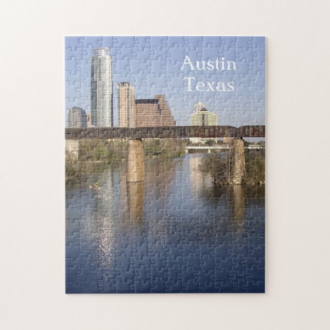 Austin Texas pussel (Vertikal)