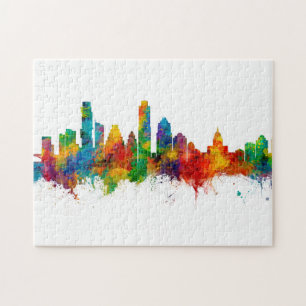 Austin Texas Skyline Pussel
