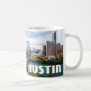 Austin, Texas stadsskylinfoto Kaffemugg