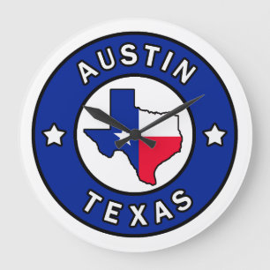 Austin Texas Stor Klocka