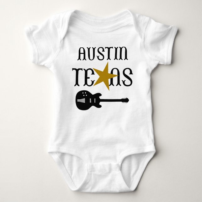Austin Texas T Shirt (Framsida)