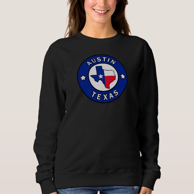 Austin Texas T Shirt (Framsida)