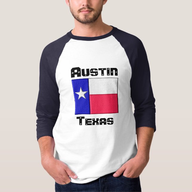 Austin, Texas T-shirt (Framsida)