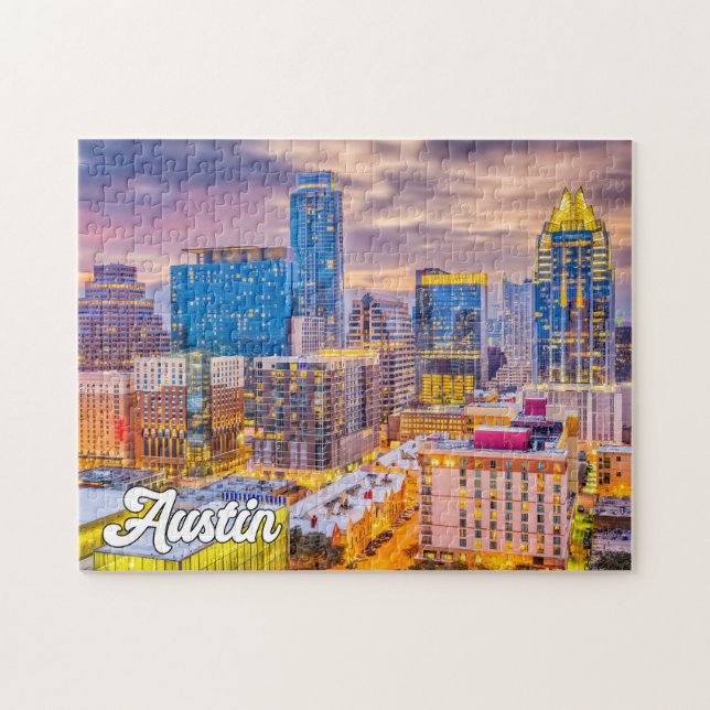 Austin, Texas, United Stater Pussel (Horisontell)