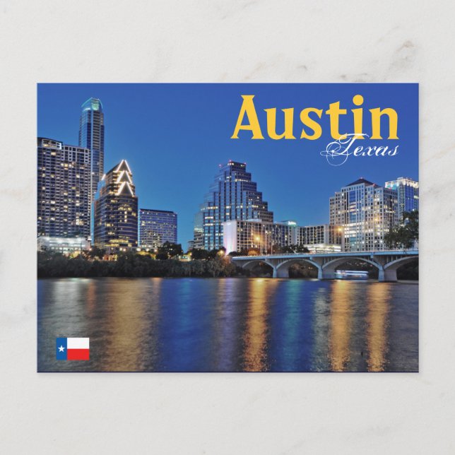 Austin, Texas, USA Vykort (Framsida)