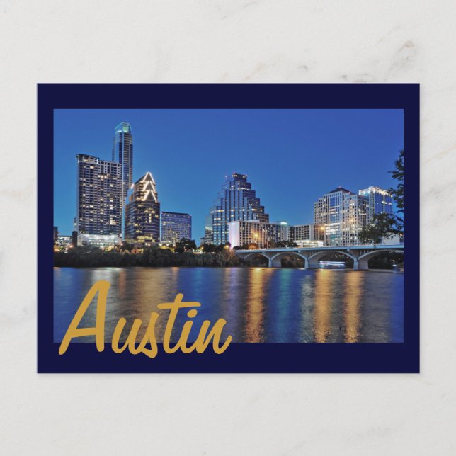 Austin, Texas, USA Vykort (Framsida)