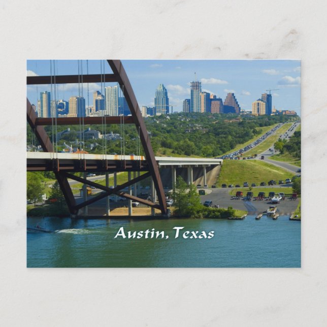 Austin, Texas Vykort (Framsida)