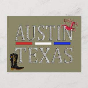 Austin Texas - vykort