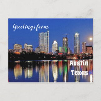 Austin Texas - vykort