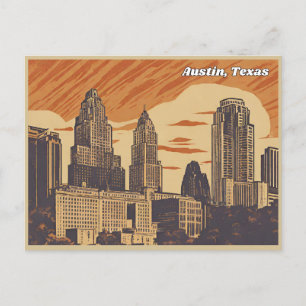 Austin, Texas Vykort