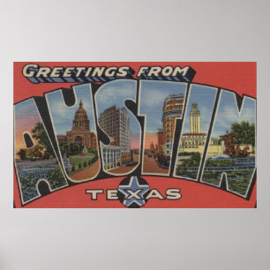 Austin, TexasLarge Brev ScenesAustin, TX Poster