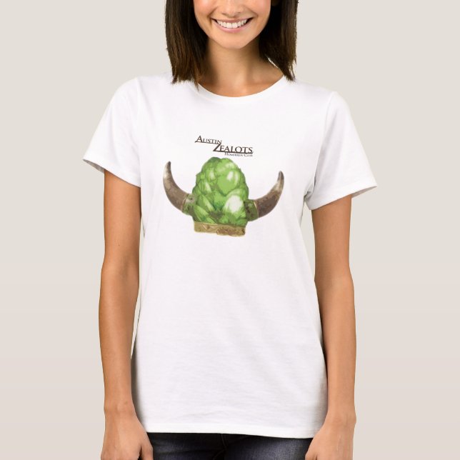 Austin trosivrarekvinna skjorta tee shirt (Framsida)