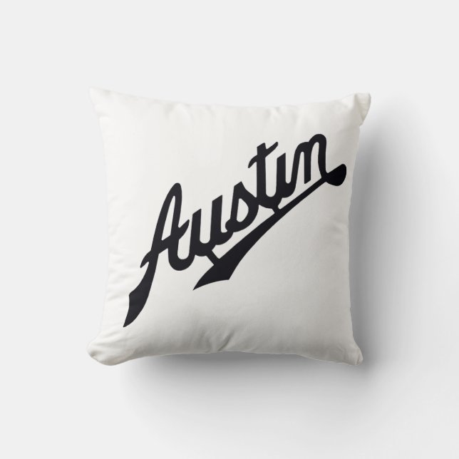 Austin Vintage bil badge Kudde (Framsida)
