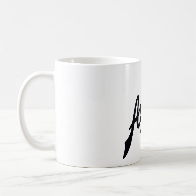 Austin Vintage Car badge Kaffemugg (Vänster)