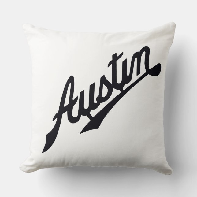 Austin Vintage Car-märke Kudde (Framsida)