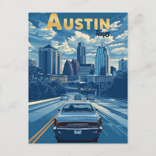 Austin - Vintage Resa  Vykort