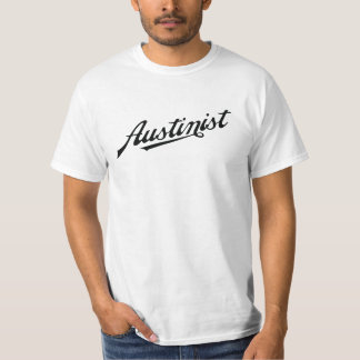 Austinist - i svartvitt t shirt